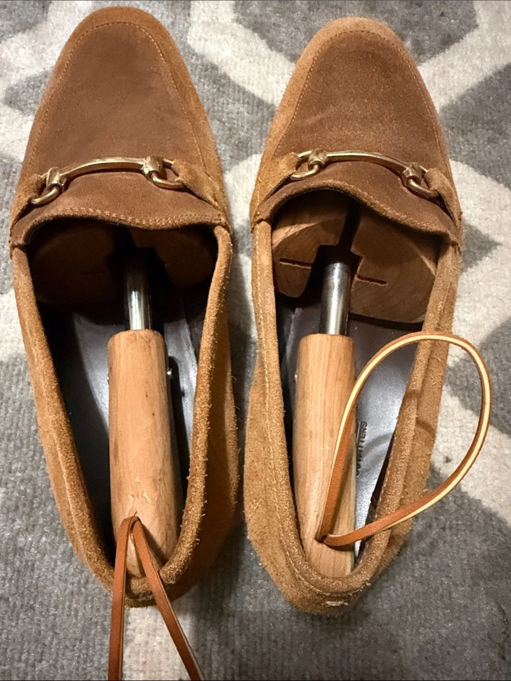 Urban Outfitters Men’s Sz 11 Two Tone Suede Horsebit Loafers